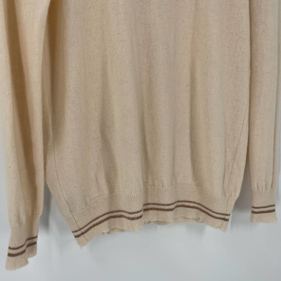 Le Superbe S The BFS Glitter Cashmere Cardigan Distressed - Picture 10 of 11